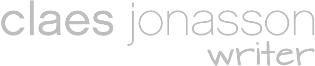 Claes Jonasson writer logo