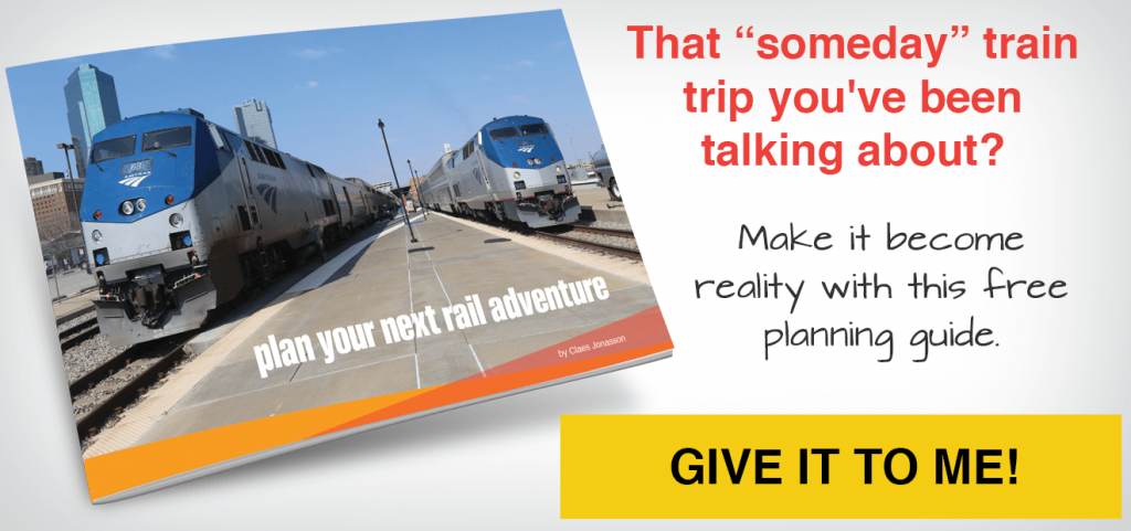 That "someday" train trip you've been talking about? Make it become reality with this free guide - click here