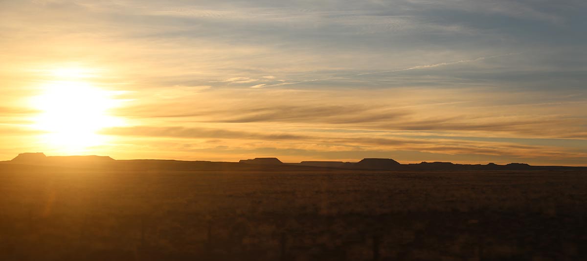 Sunrise in Arizona