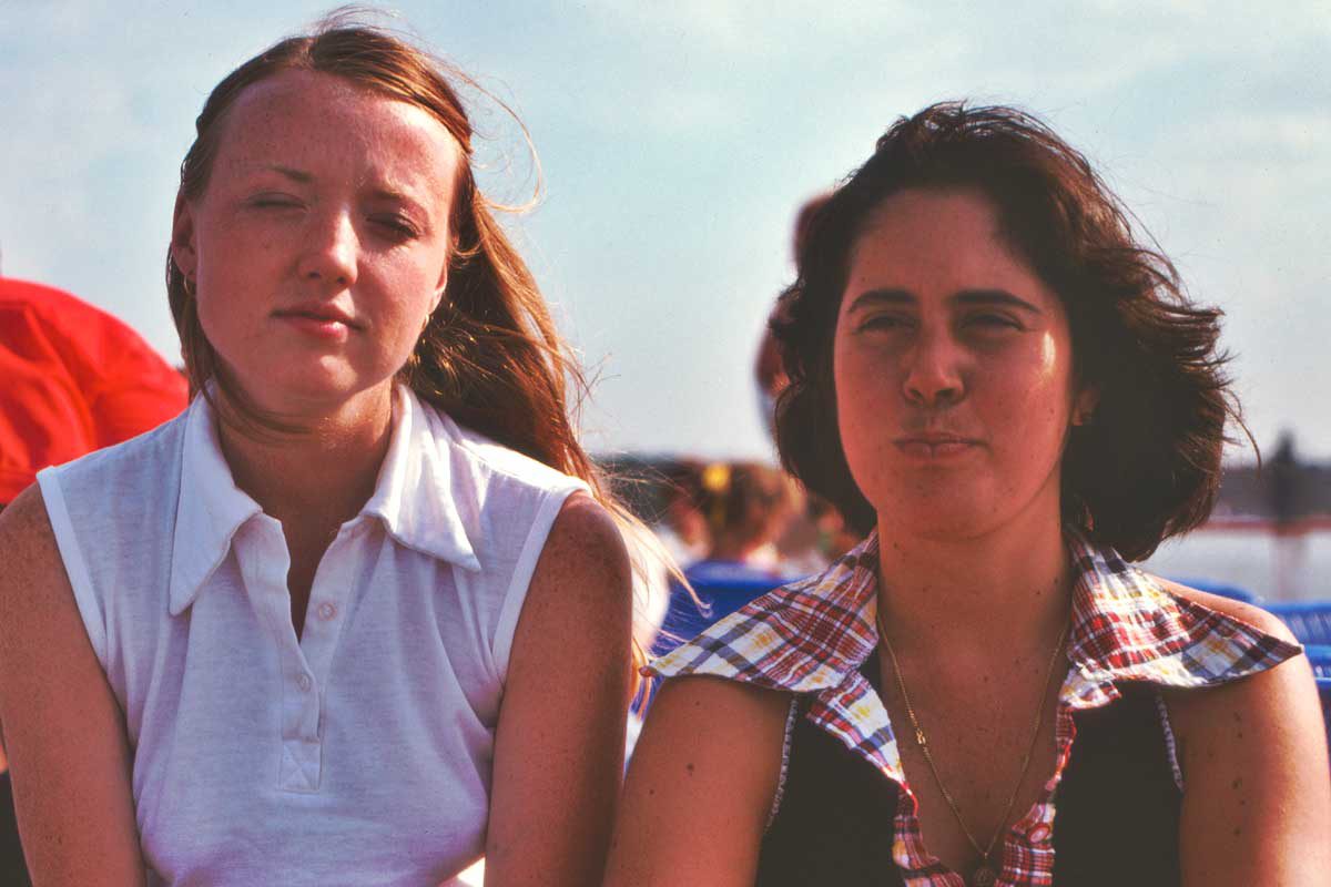 Debbie and Adis in Berlin 1975