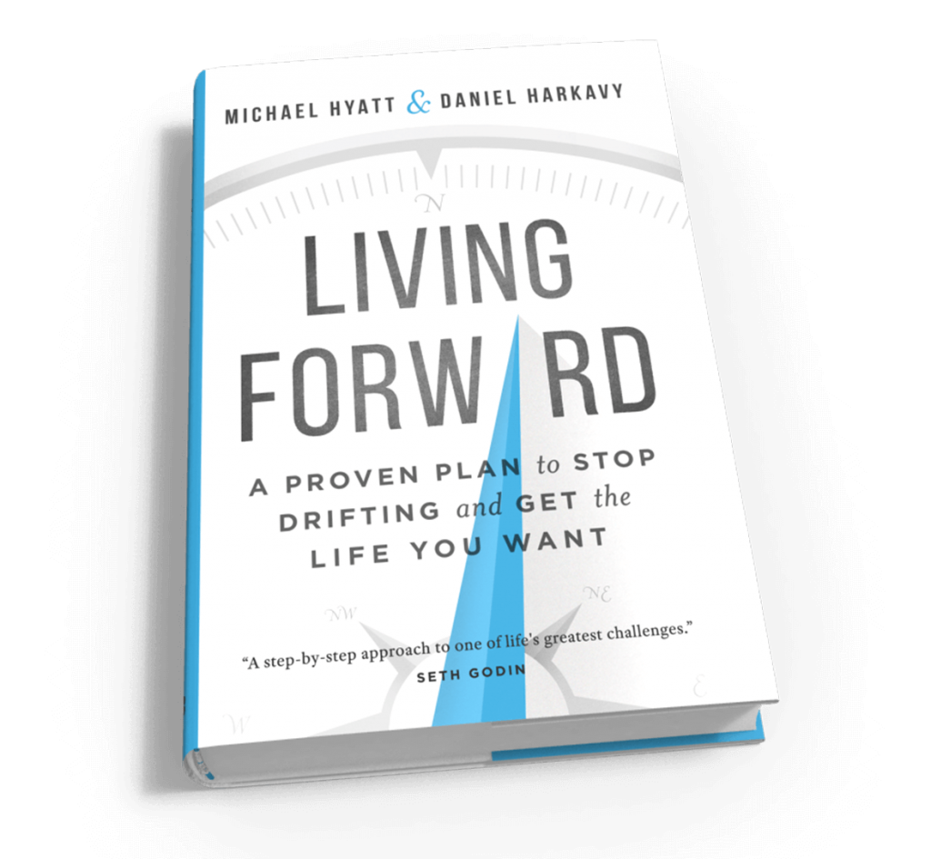 Book cover "Living Forward"