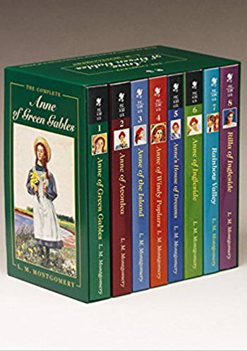 Boxed set of Anne of Green Gables books