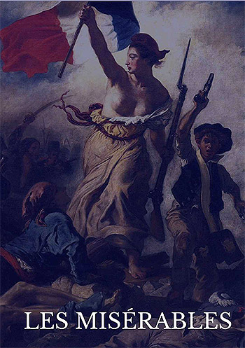 Book cover of "Les Miserables"