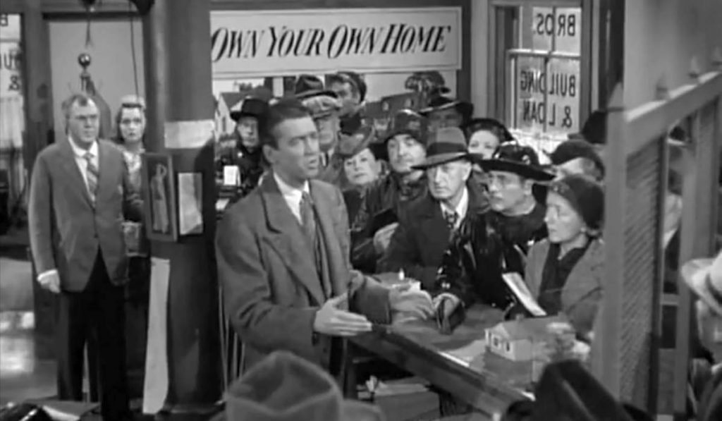 panic at the Building & Loan in It's a Wonderful Life